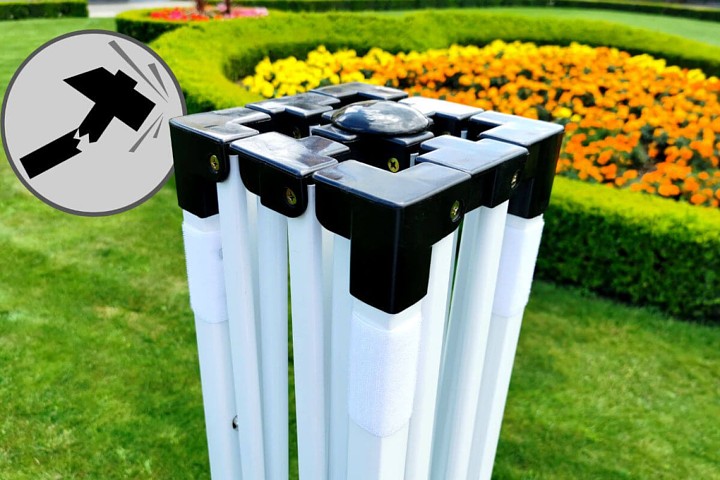 Сгъваема беседка за печат на реклама 3Х3